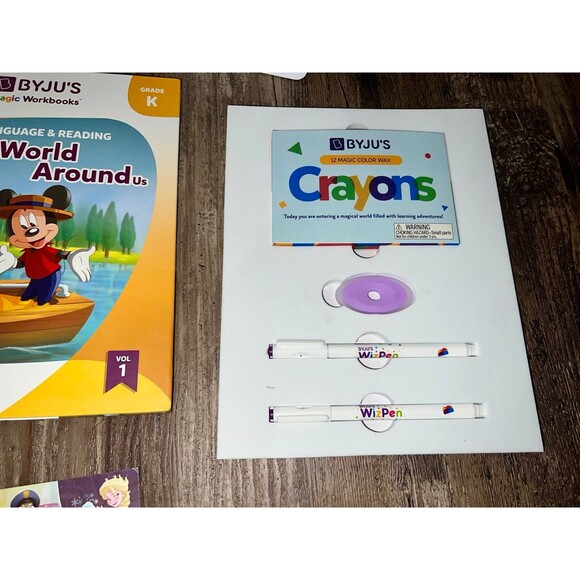 DISNEY BYJU’S Learning Kit Essential Edition Grade K Like New gift christmas - Picture 3 of 9